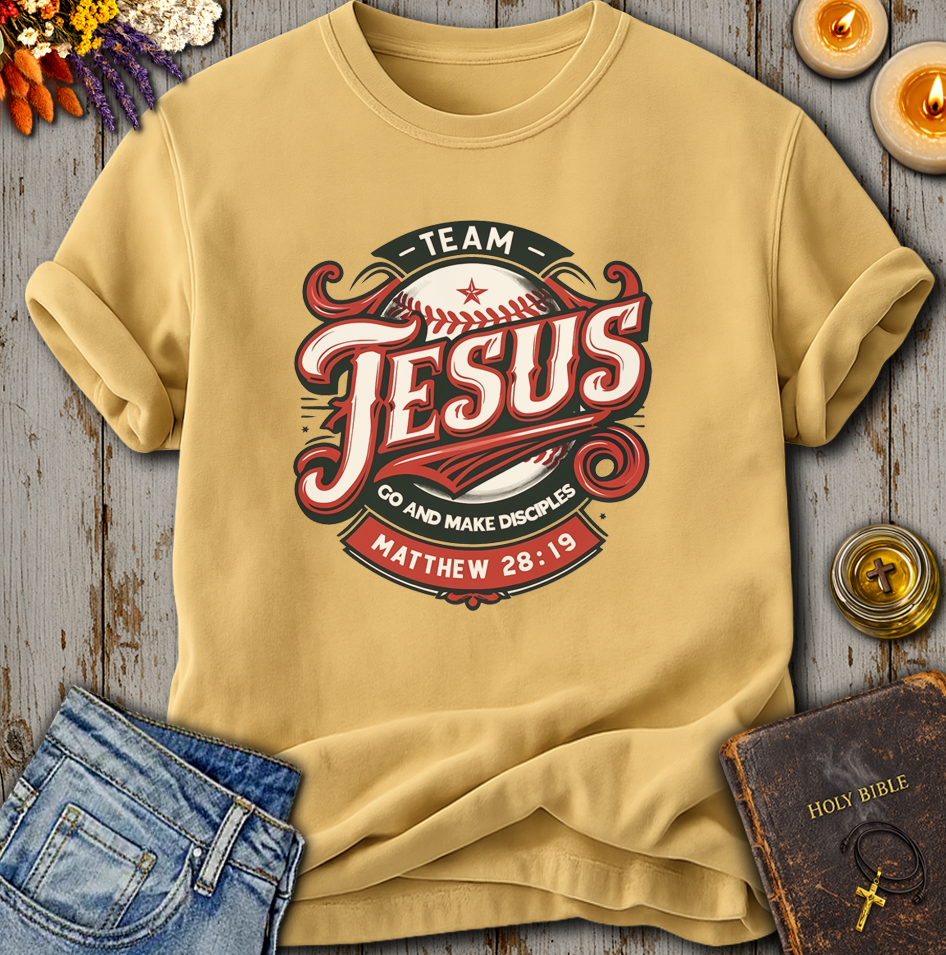 Team Jesus Matthew 28:19 T-Shirt