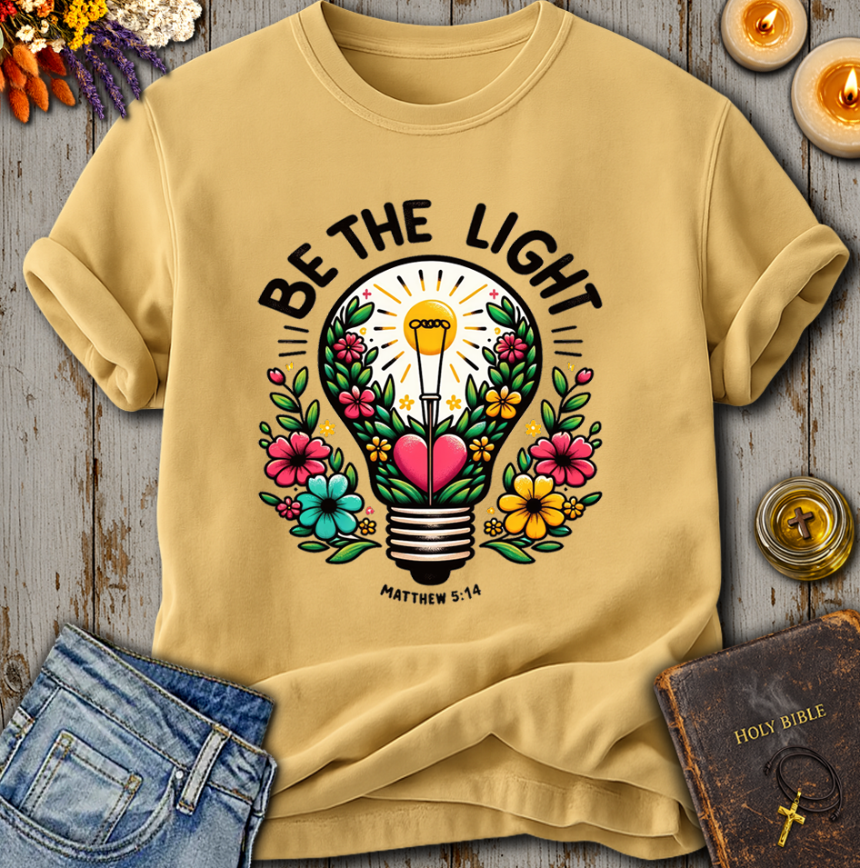 Be The Light Matthew 5:14 T-Shirt