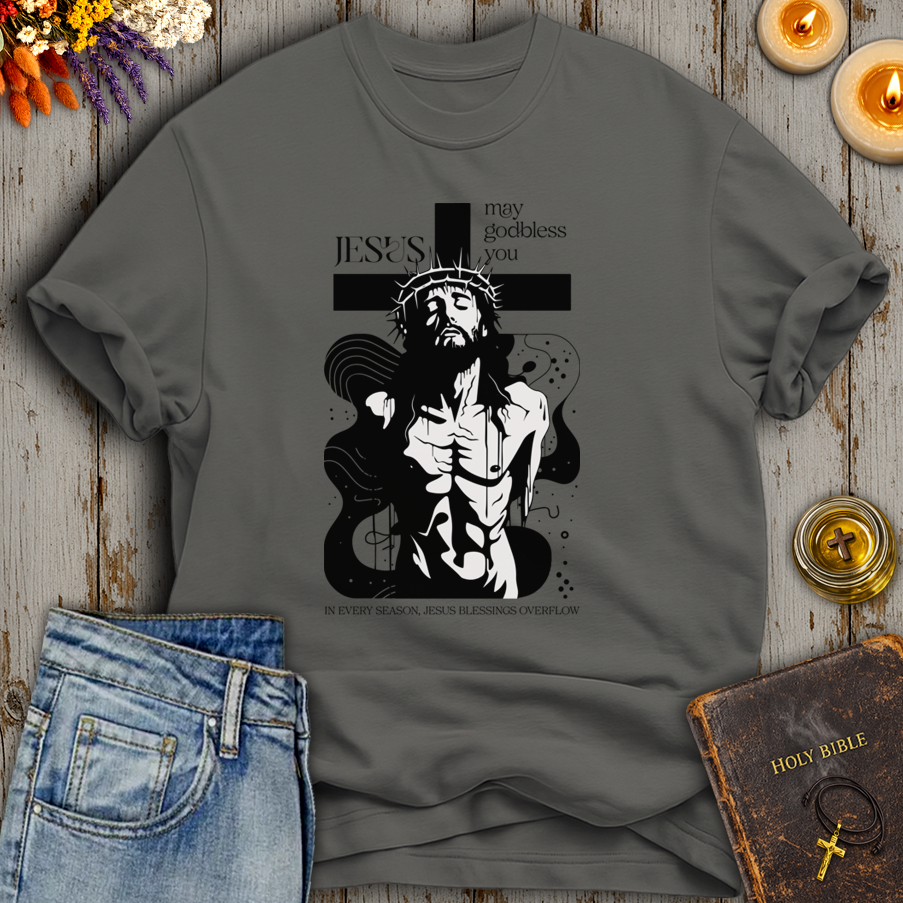 Jesus May God Bless You T-Shirt