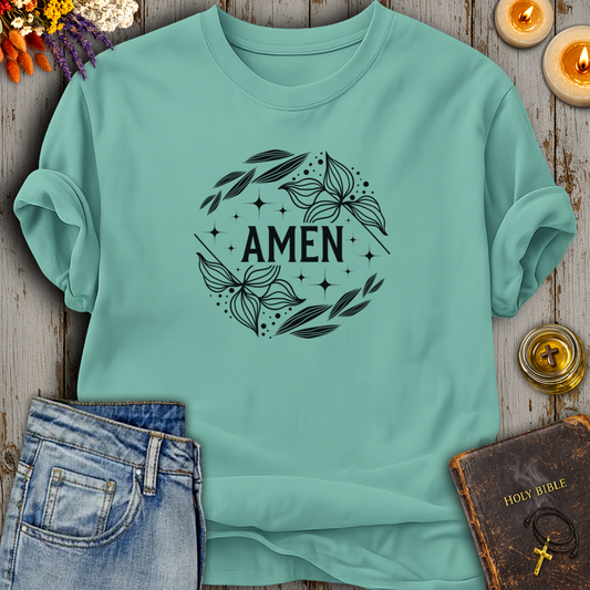 Amen Faith Inspired Message T-Shirt