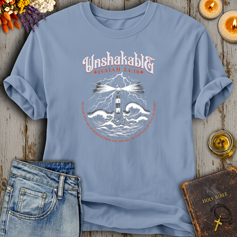 Unshakable Isaiah 54:10 T-Shirt