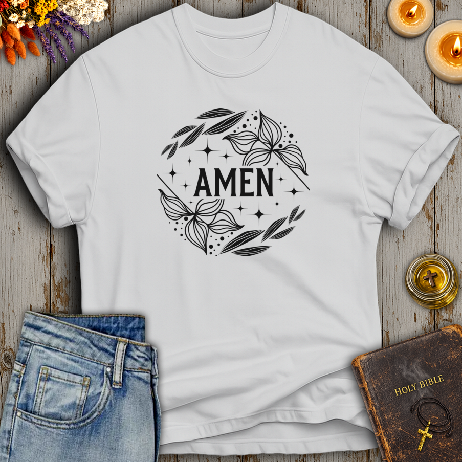 Amen Faith Inspired Message T-Shirt