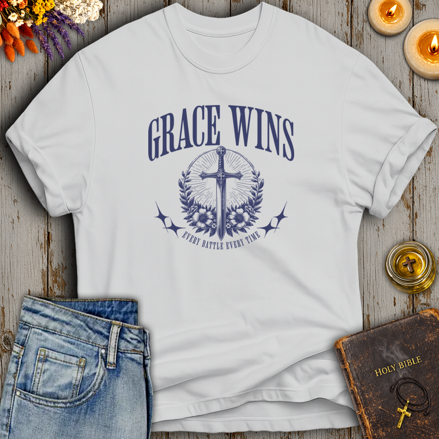 Grace Wins Every Battle T-Shirt