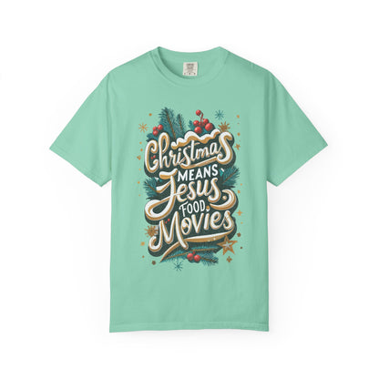 Christmas Means Jesus, Food, Movies