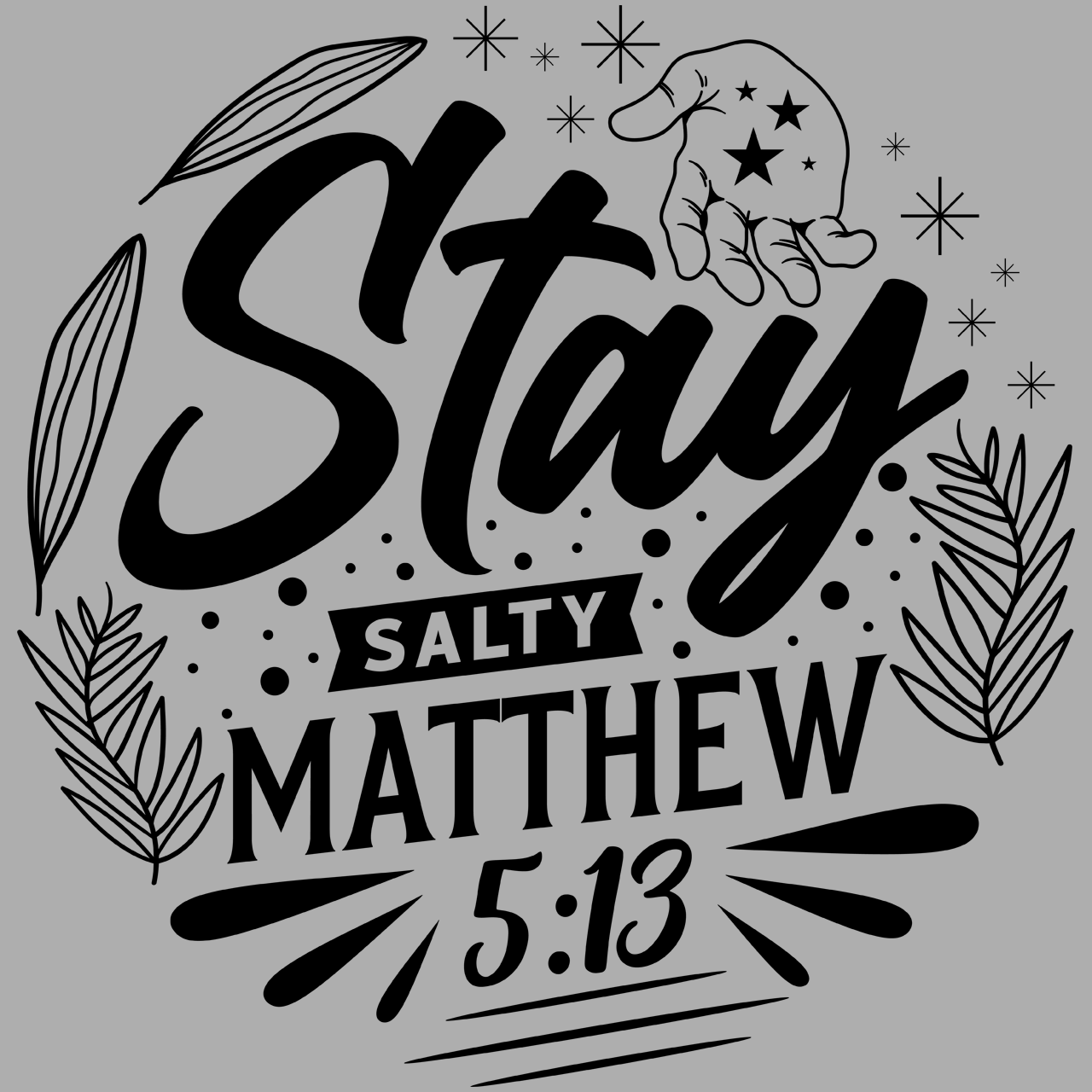 Stay Salty Matthew 5:13