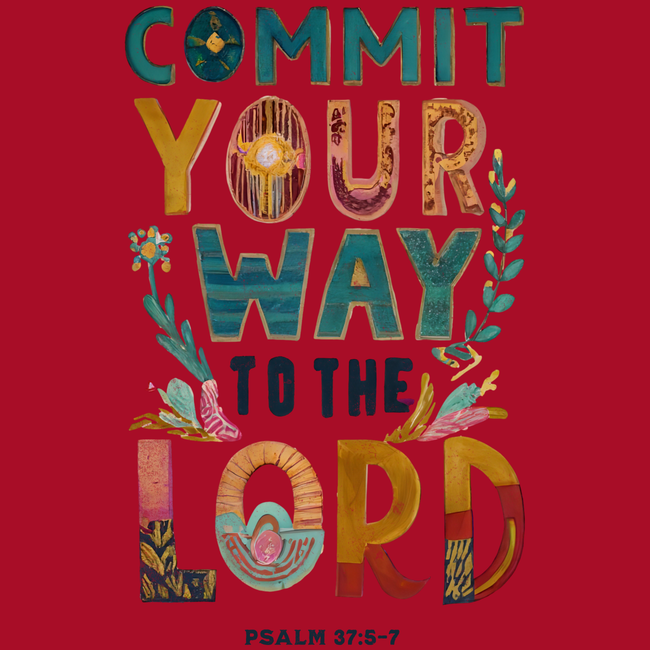 Commit Your Way to the Lord - Psalm 37:5