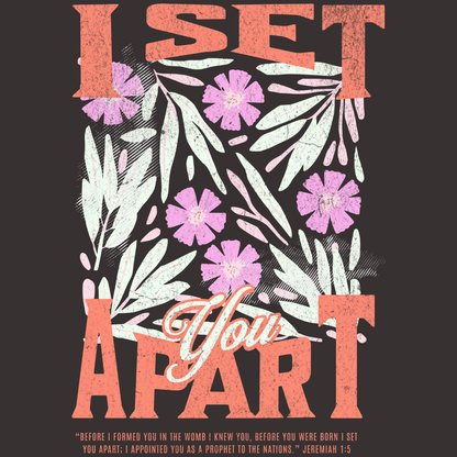 I Set You Apart Jeremiah 1:5