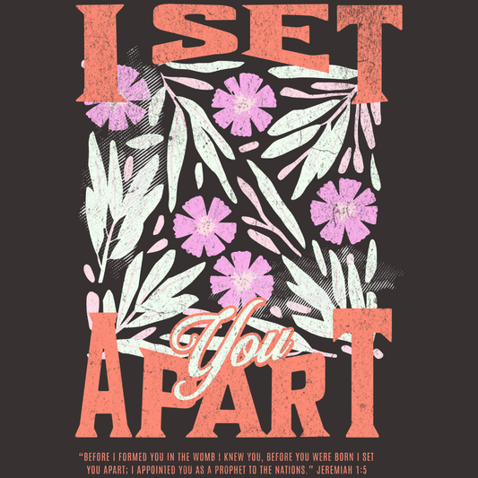 I Set You Apart Jeremiah 1:5