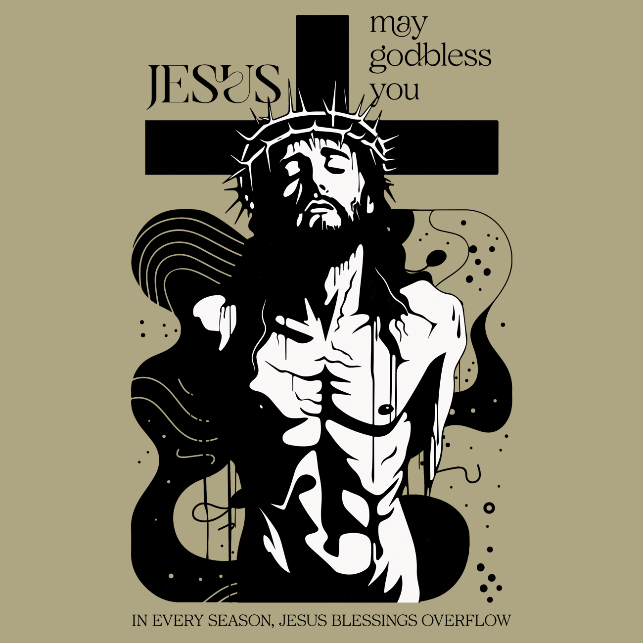 Jesus Blessings Overflow