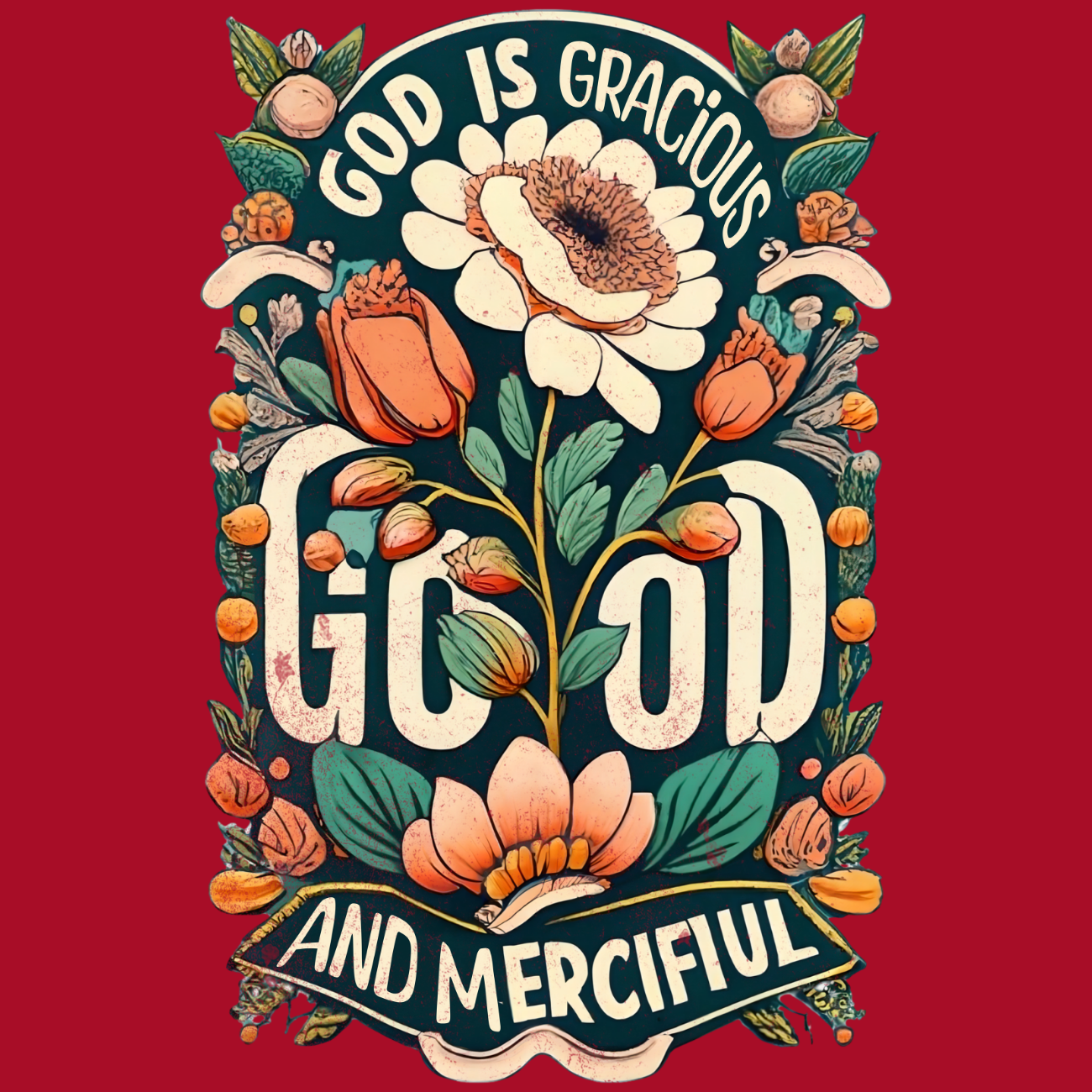 God Is Gracious Good and Merciful