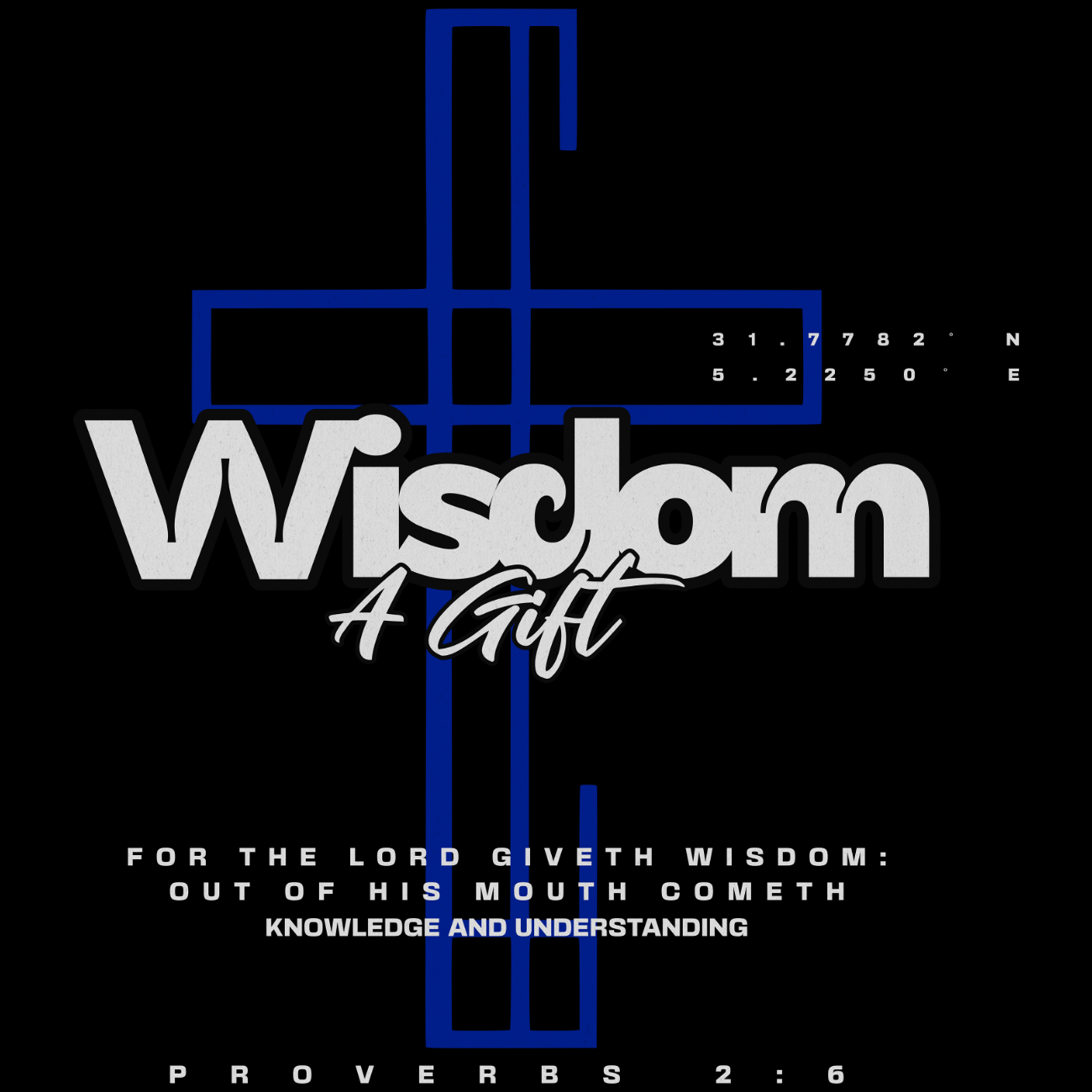For The Lord Giveth Wisdom Proverbs 2:6