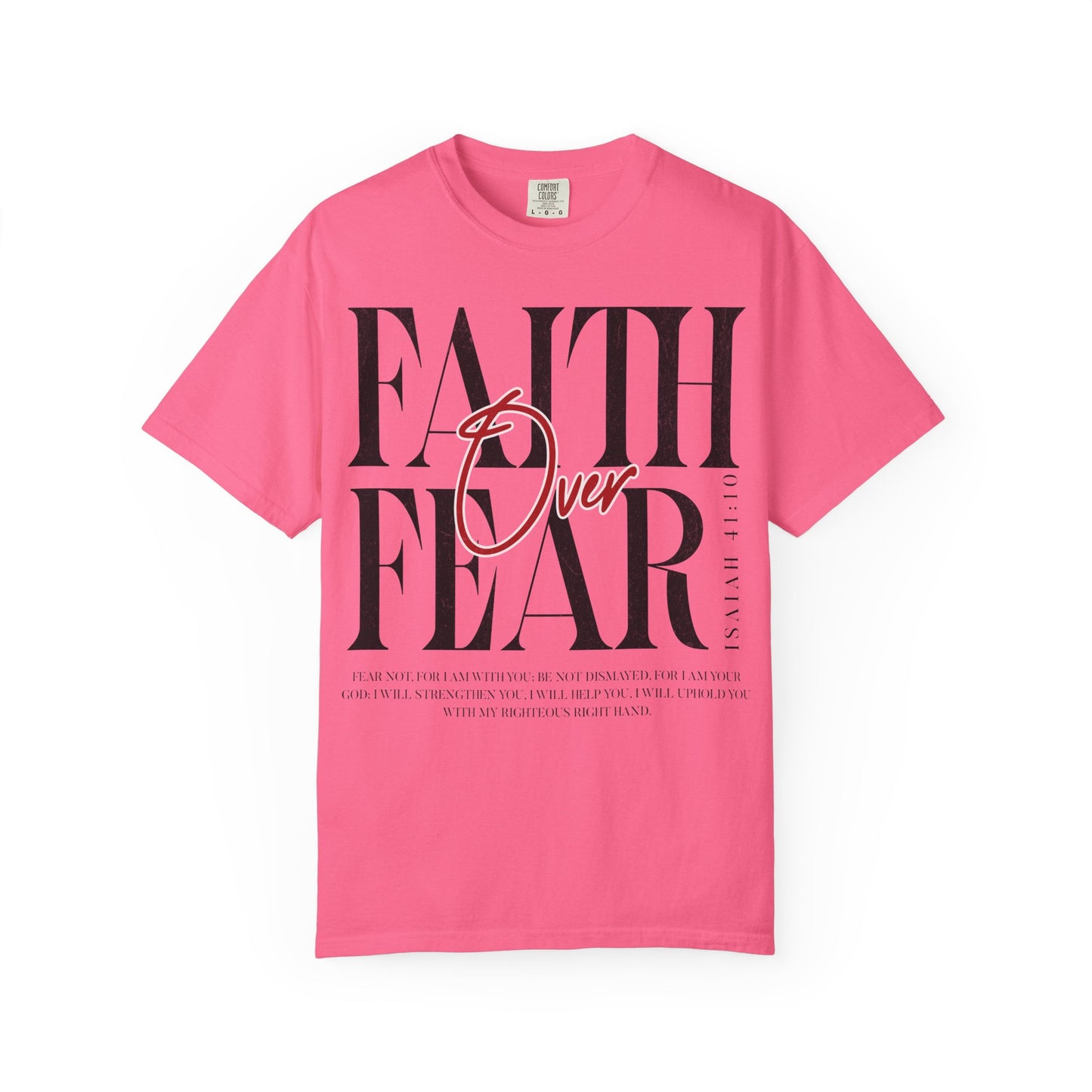 Faith Over Fear - Isaiah 41:10