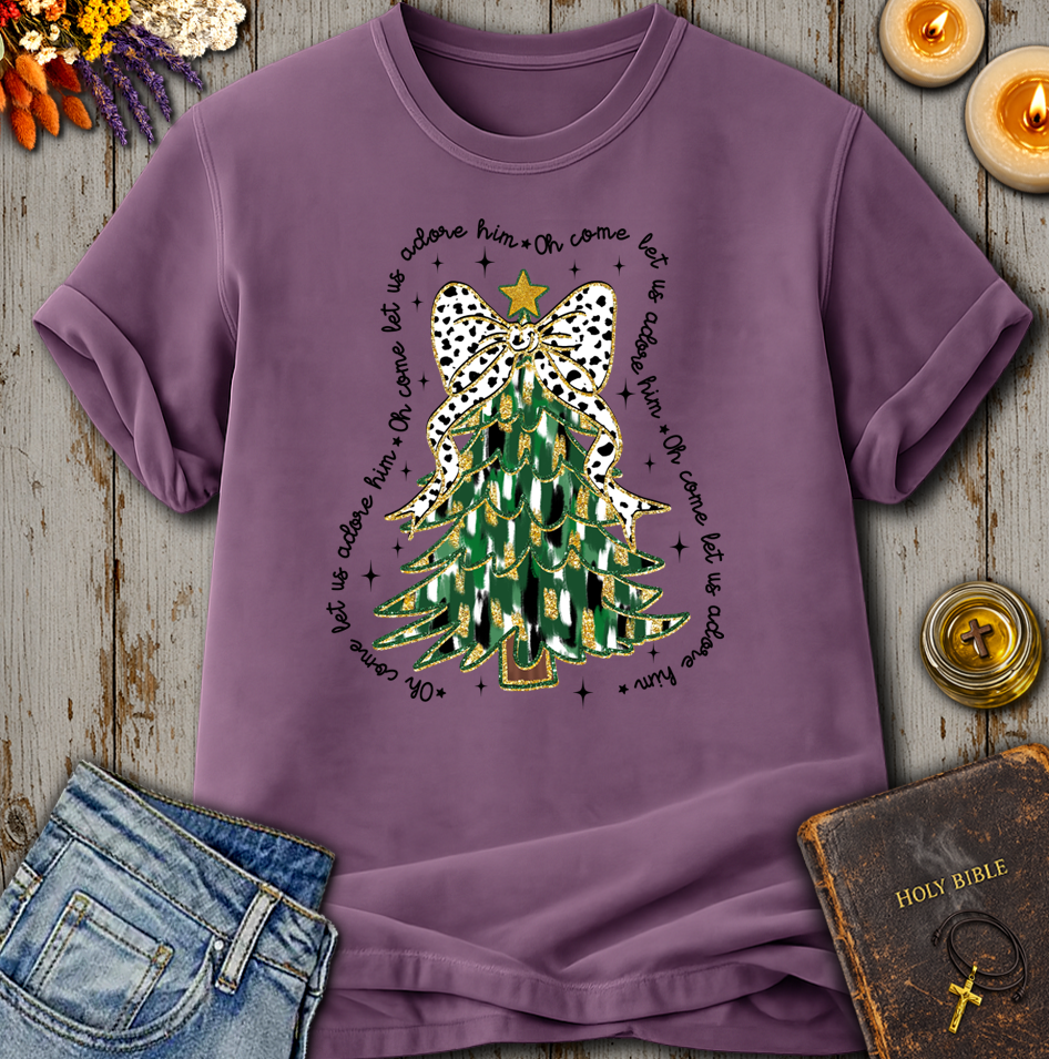 Oh Come Let Us Adore Him T-Shirt