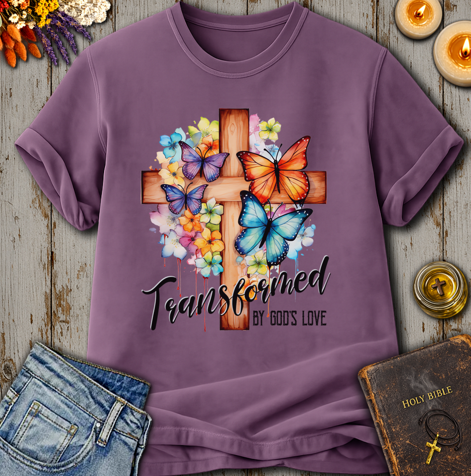 Transformed By Gods Love T-Shirt