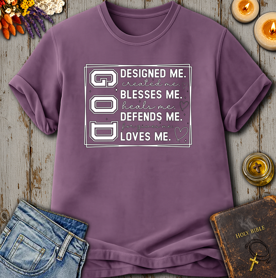 God Designed Me T-Shirt