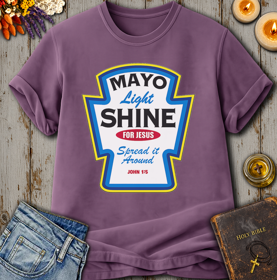 Mayo Light Shine For Jesus T-Shirt