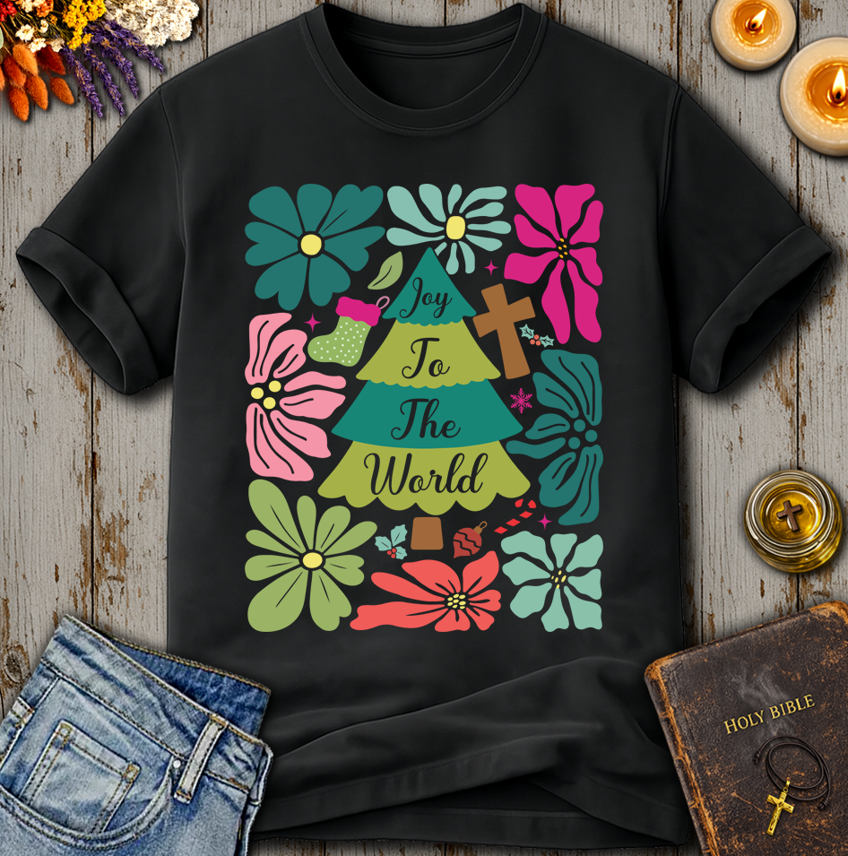 Joy To The World Christmas T-Shirt
