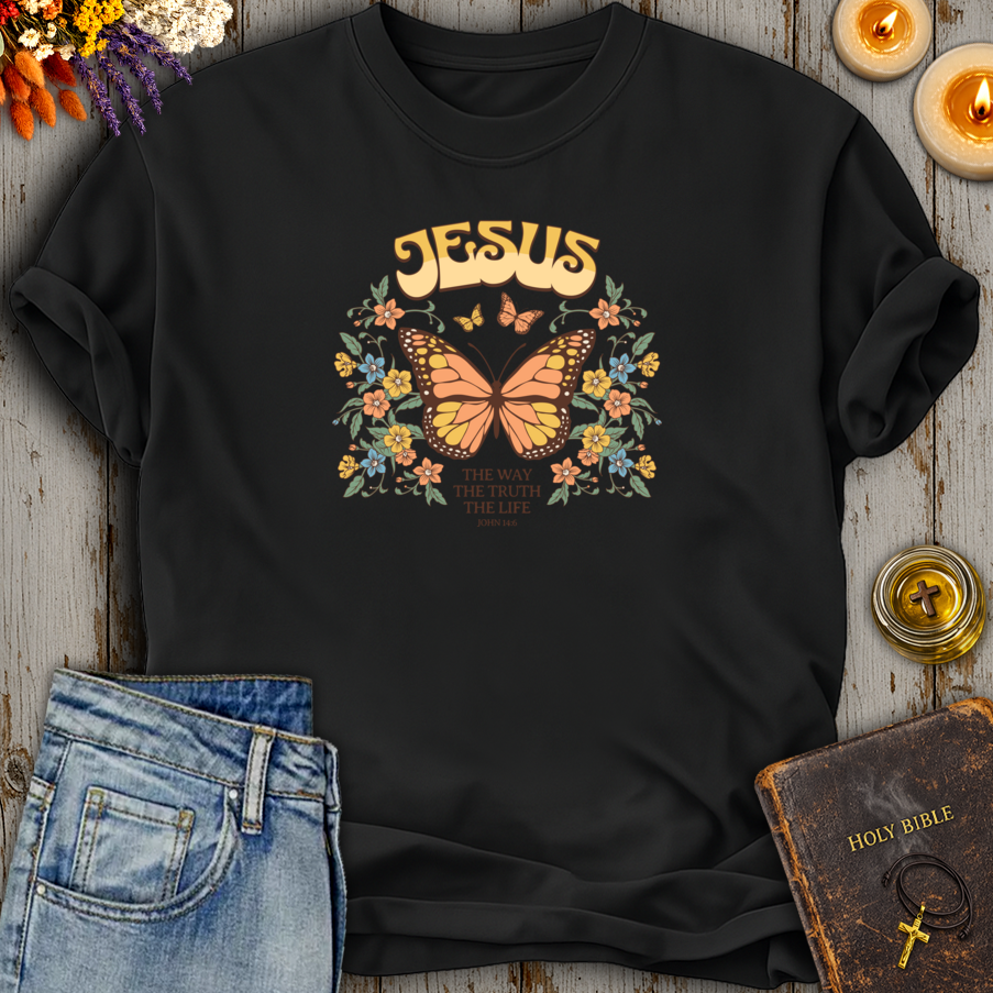 Jesus The Way Truth Life John 14:6 T-Shirt