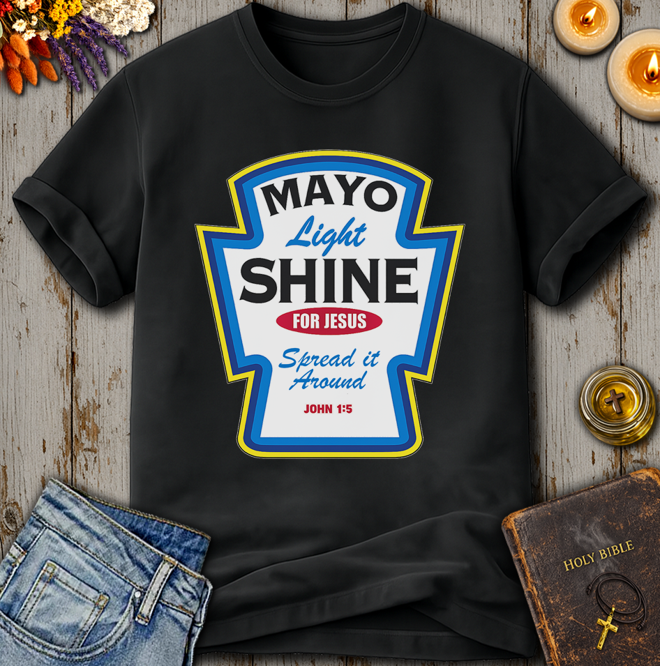 Mayo Light Shine For Jesus T-Shirt