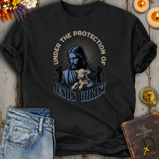 Under The Protection Of Jesus Christ T-Shirt
