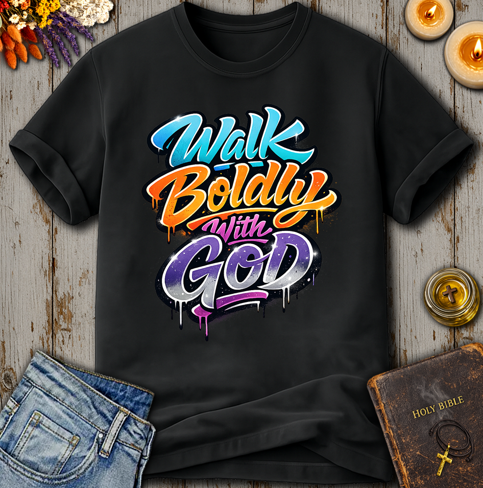 Walk Boldly With God T-Shirt