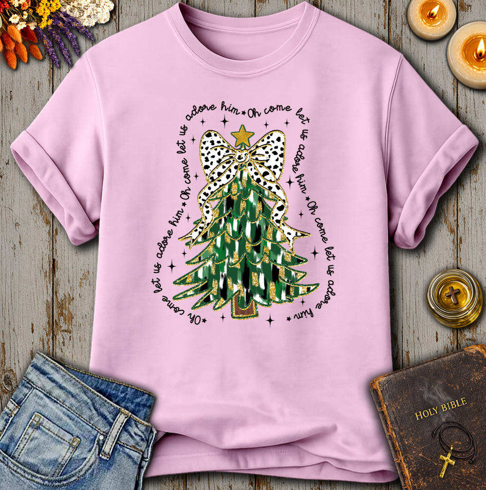 Oh Come Let Us Adore Him T-Shirt