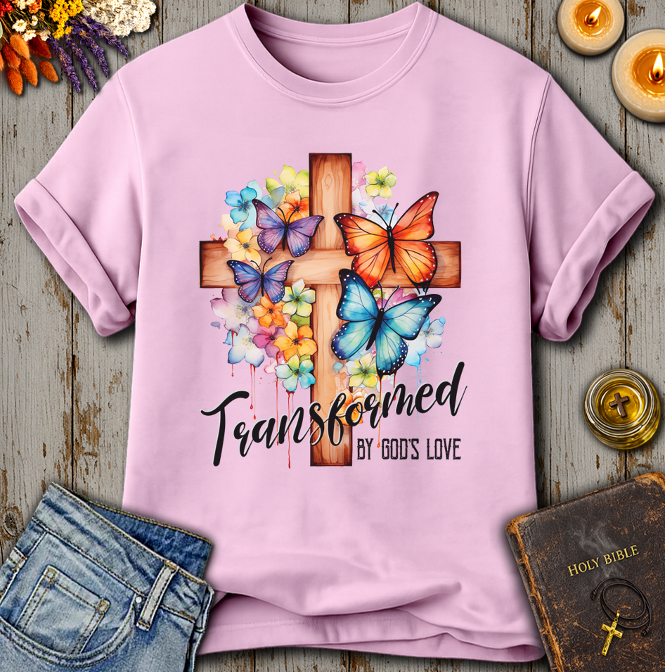 Transformed By Gods Love T-Shirt
