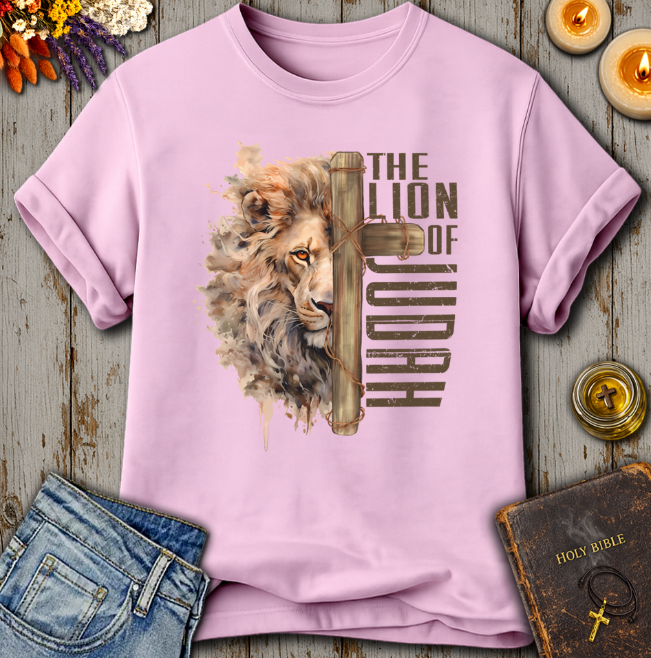 Lion Of Judah Cross T-Shirt