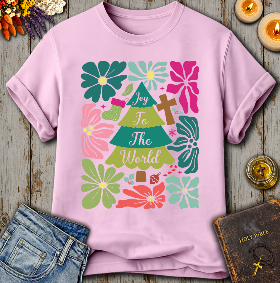 Joy To The World Christmas T-Shirt