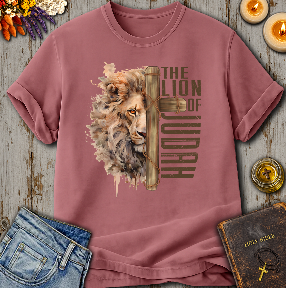 Lion Of Judah Cross T-Shirt