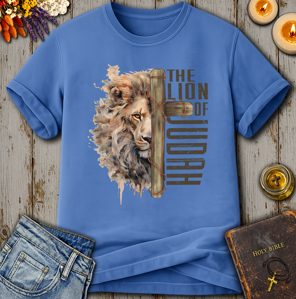 Lion Of Judah Cross T-Shirt
