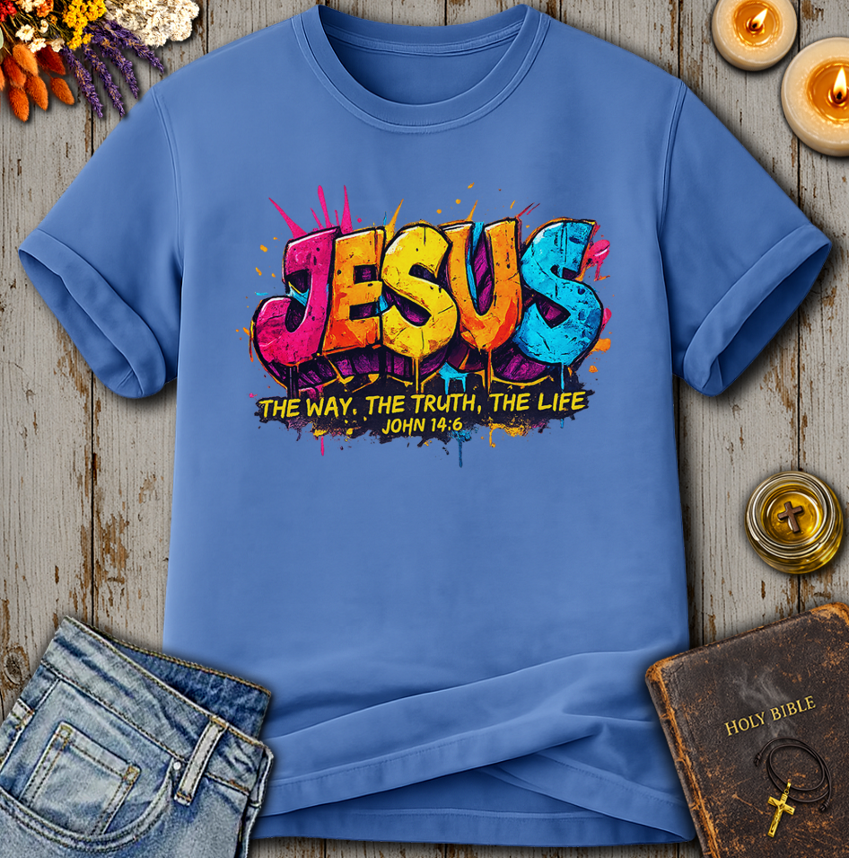 Jesus The Way The Truth The Life John 14:6 T-Shirt