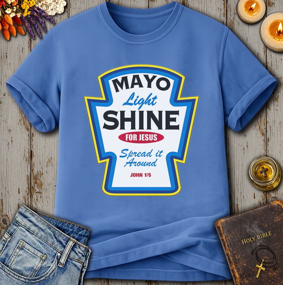 Mayo Light Shine For Jesus T-Shirt