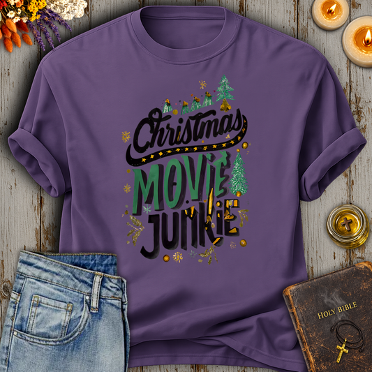 Christmas Movie Junkie T-Shirt