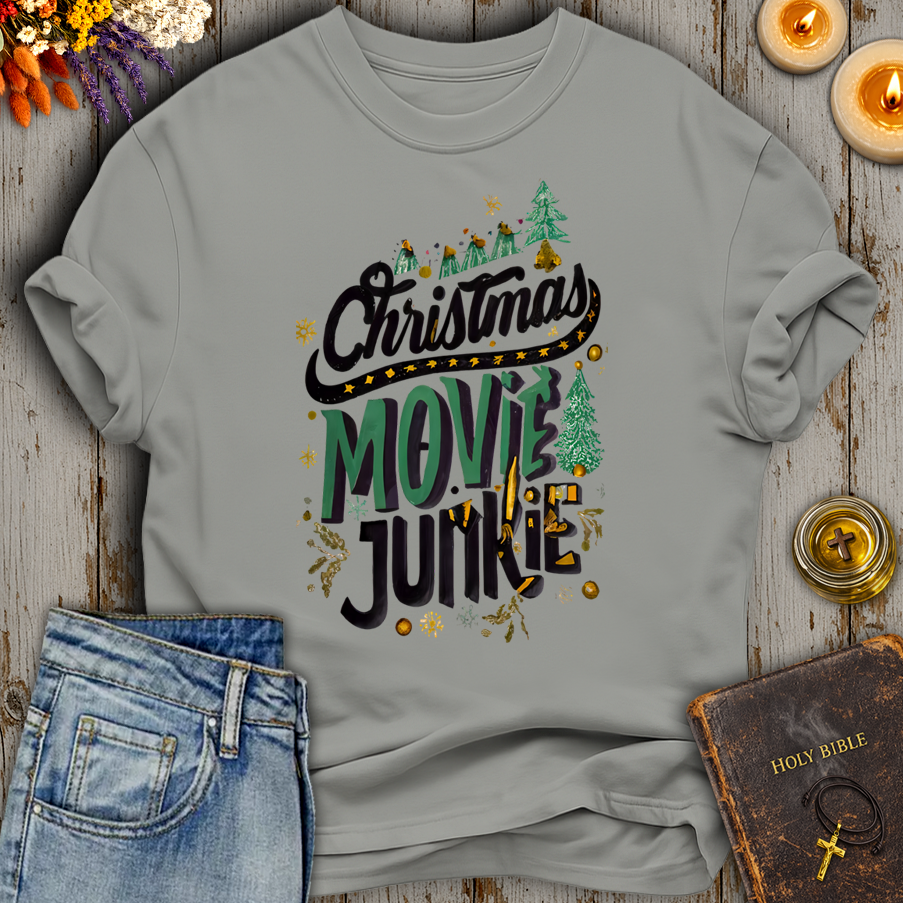 Christmas Movie Junkie T-Shirt