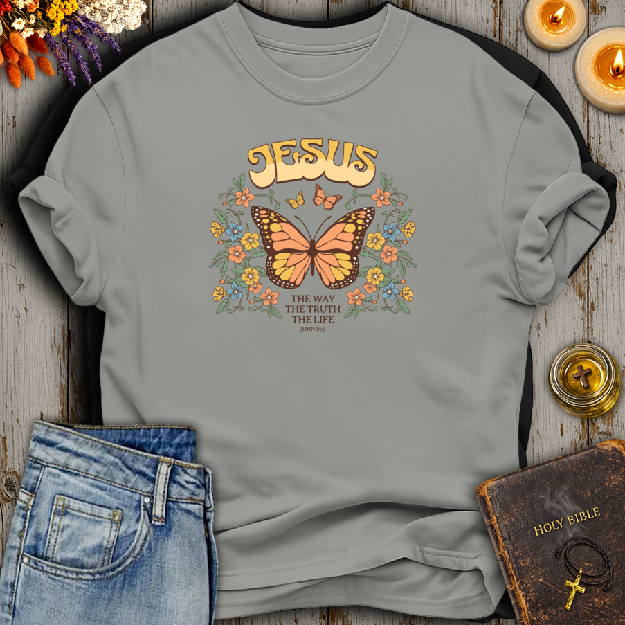 Jesus The Way Truth Life John 14:6 T-Shirt