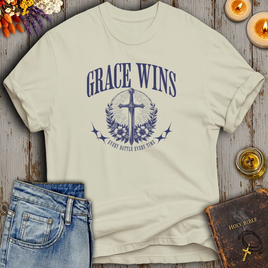 Grace Wins Every Battle T-Shirt