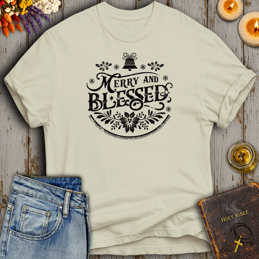 Merry And Blessed T-Shirt
