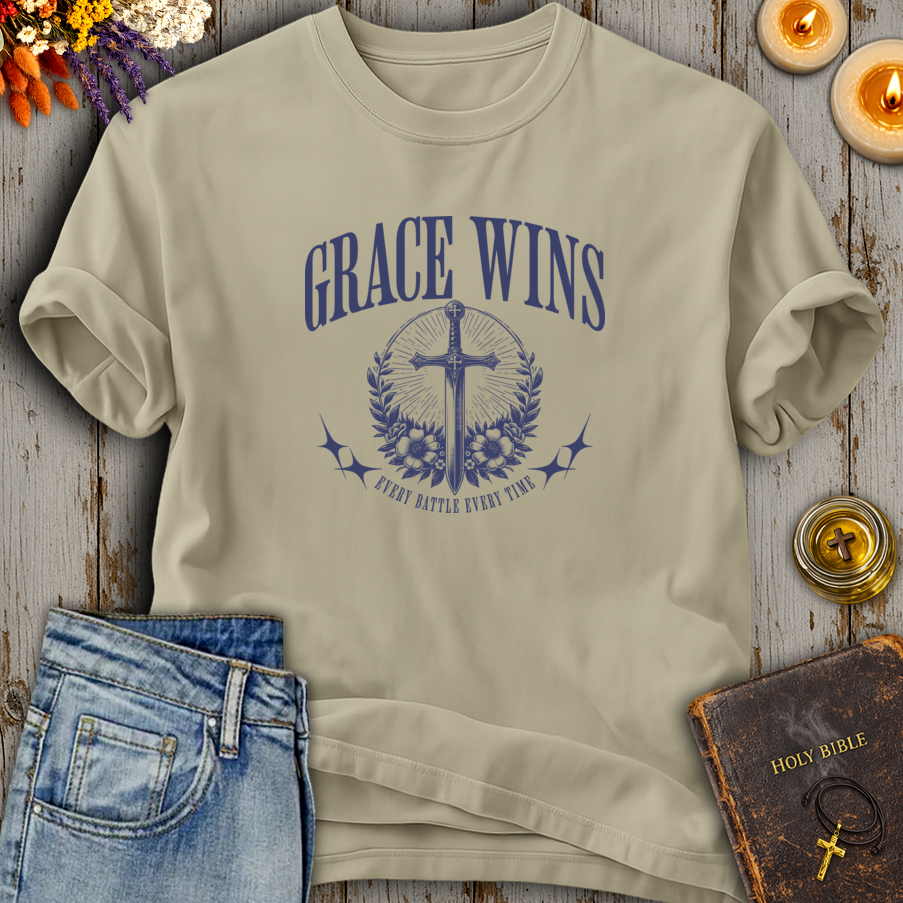 Grace Wins Every Battle T-Shirt