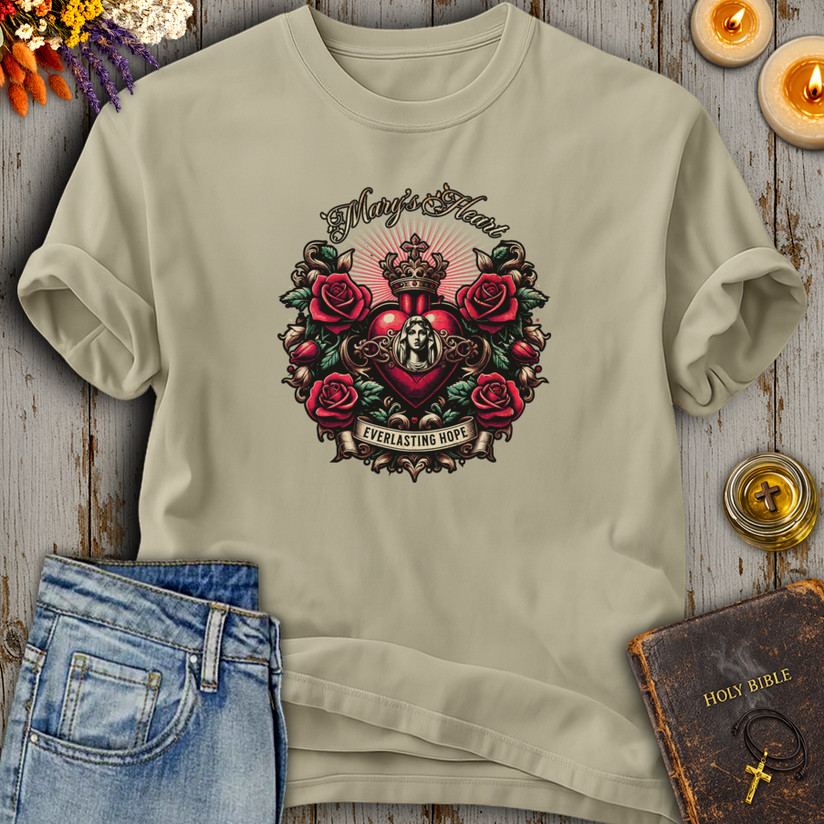 Mary's Heart Everlasting Hope T-Shirt