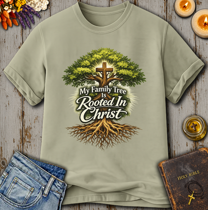 My Family Tree is Rooted In Christ T-Shirt