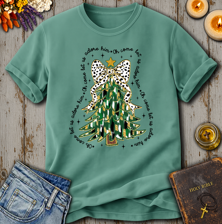 Oh Come Let Us Adore Him T-Shirt