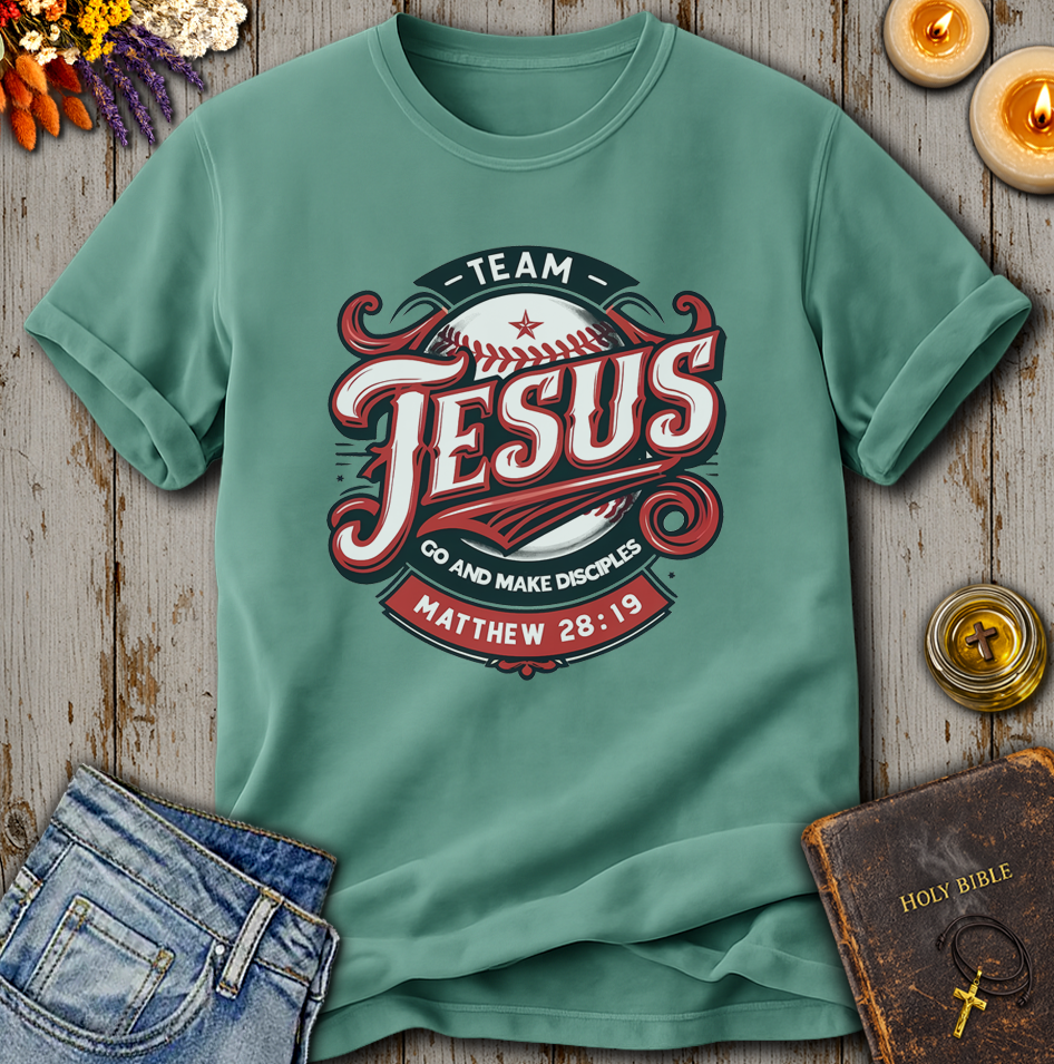 Team Jesus Matthew 28:19 T-Shirt