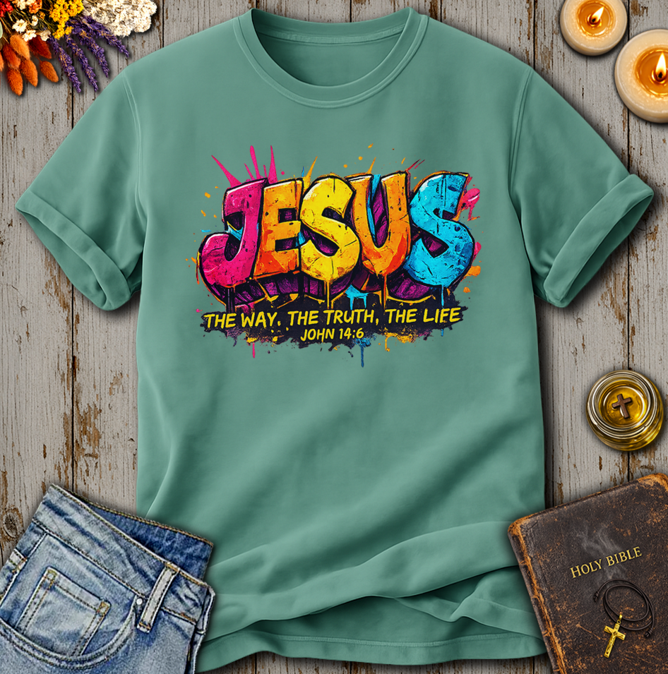 Jesus The Way The Truth The Life John 14:6 T-Shirt