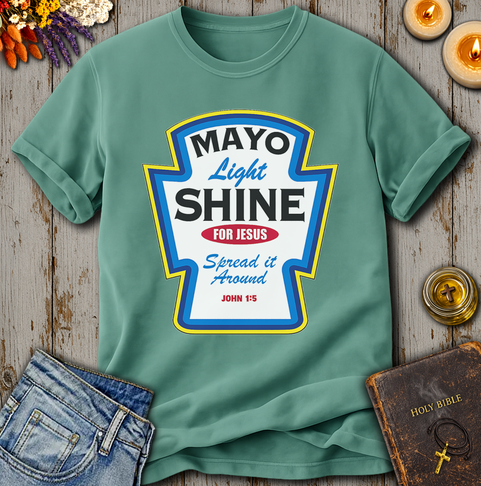 Mayo Light Shine For Jesus T-Shirt