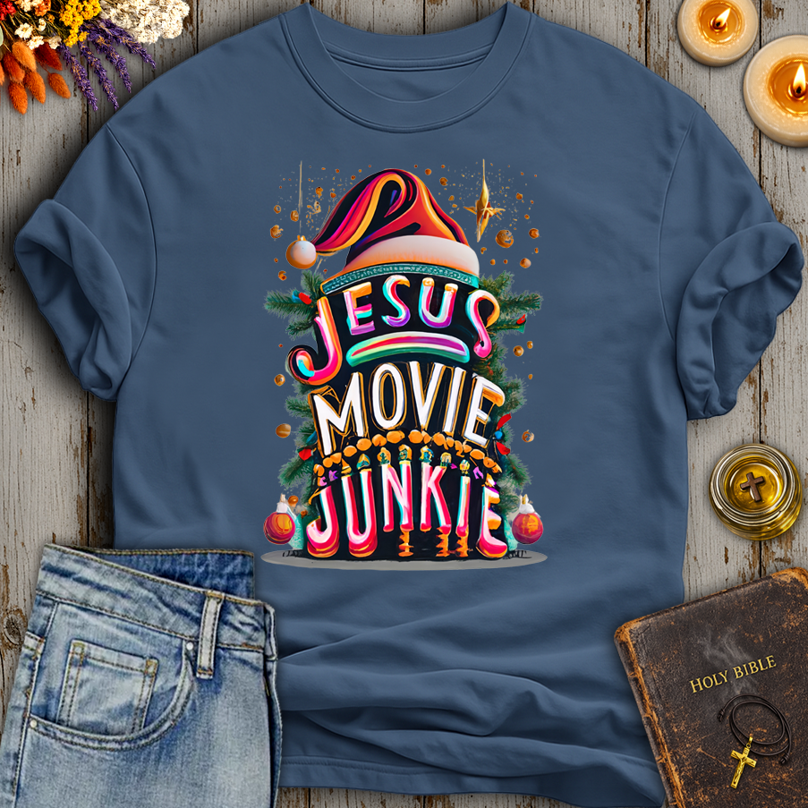 Jesus Movie Junkie T-Shirt