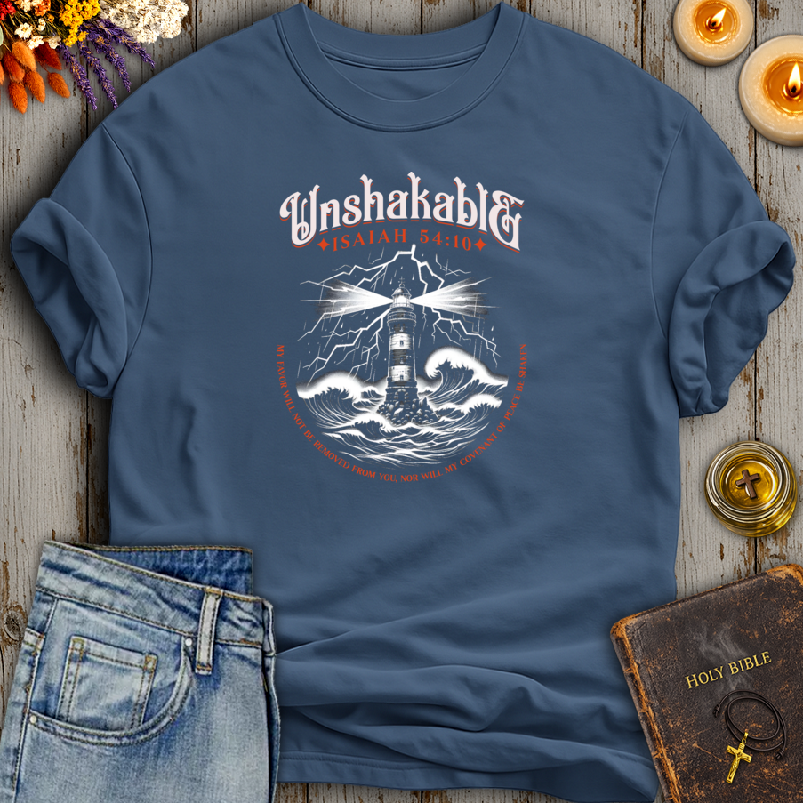 Unshakable Isaiah 54:10 T-Shirt