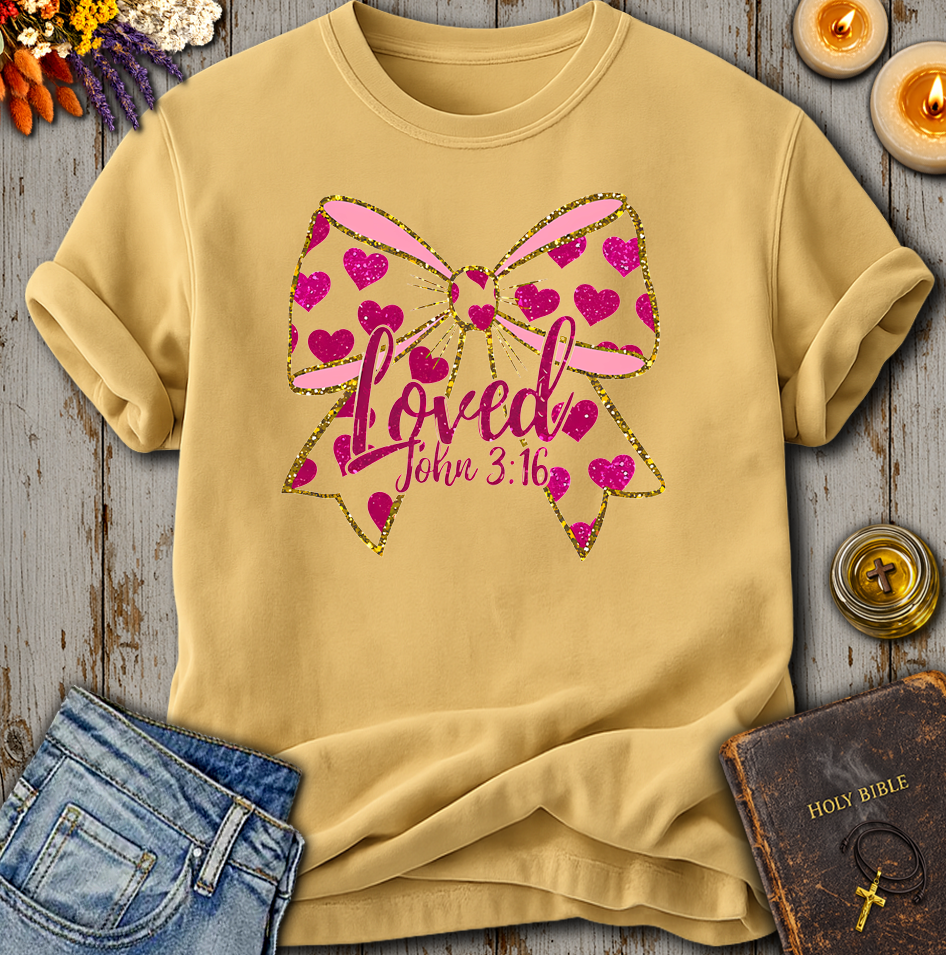 Loved John 3:16 T-Shirt