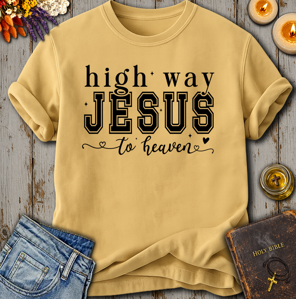 Jesus- Highway To Heaven T-Shirt