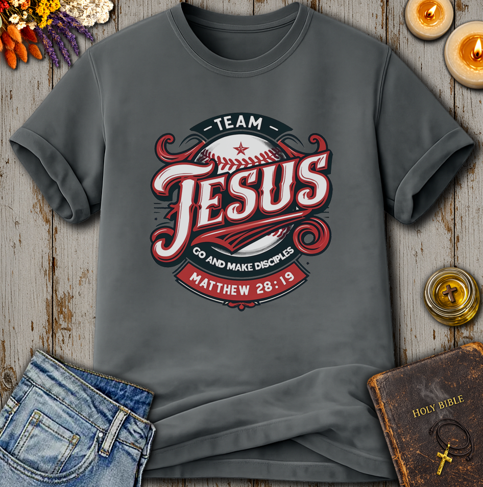 Team Jesus Matthew 28:19 T-Shirt